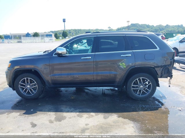 2018 Jeep Grand Cherokee Limited 4x4 მანქანა იყიდება აუქციონზე, vin: 1C4RJFBG3JC427755, აუქციონის ნომერი: 45925415