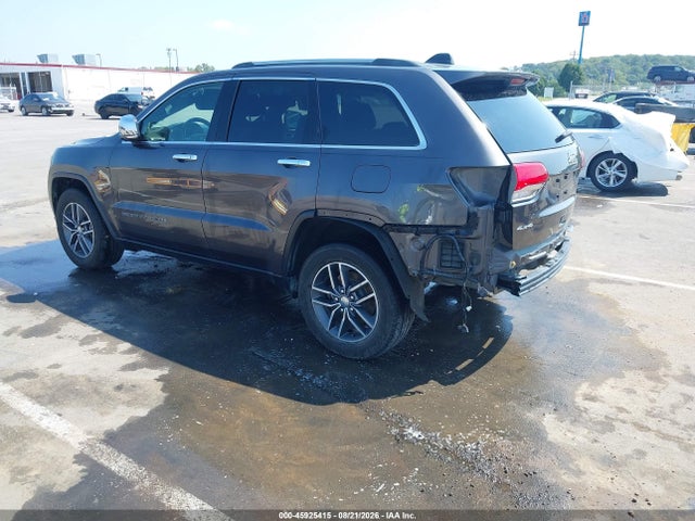 2018 Jeep Grand Cherokee Limited 4x4 მანქანა იყიდება აუქციონზე, vin: 1C4RJFBG3JC427755, აუქციონის ნომერი: 45925415