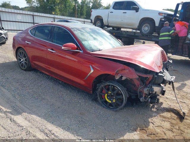 Продажа на аукционе авто 2021 Genesis G70 3.3t Rwd, vin: KMTG74LE1MU072740, номер лота: 45925451