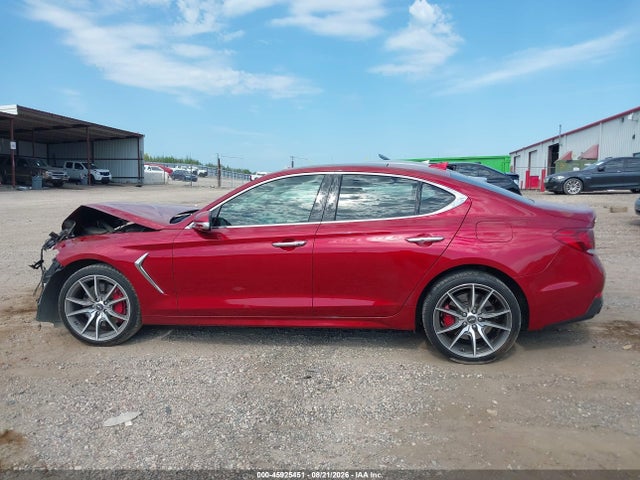 Продажа на аукционе авто 2021 Genesis G70 3.3t Rwd, vin: KMTG74LE1MU072740, номер лота: 45925451