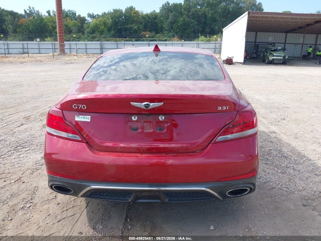 Продажа на аукционе авто 2021 Genesis G70 3.3t Rwd, vin: KMTG74LE1MU072740, номер лота: 45925451