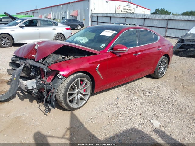 Продажа на аукционе авто 2021 Genesis G70 3.3t Rwd, vin: KMTG74LE1MU072740, номер лота: 45925451