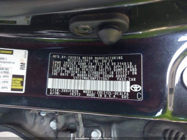 45925484 :رقم المزاد ، 5YFEPMAE0NP277067 vin ، 2022 Toyota Corolla Le مزاد بيع