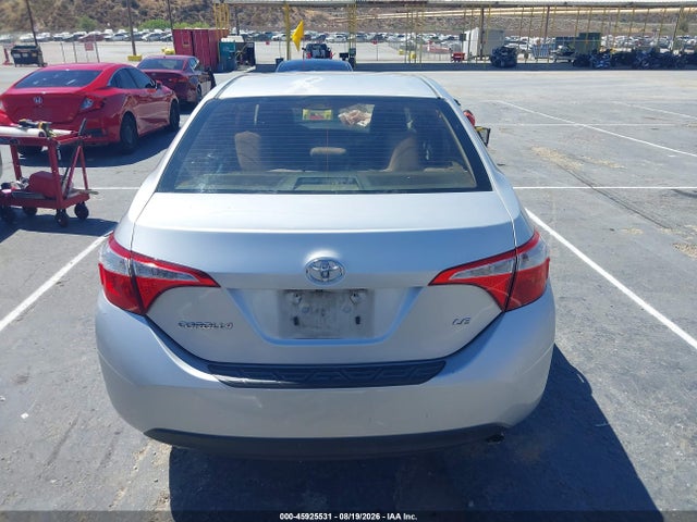 45925531 :رقم المزاد ، 5YFBURHE2FP238559 vin ، 2015 Toyota Corolla Le Plus مزاد بيع