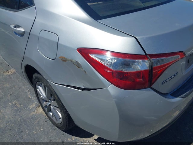 45925531 :رقم المزاد ، 5YFBURHE2FP238559 vin ، 2015 Toyota Corolla Le Plus مزاد بيع
