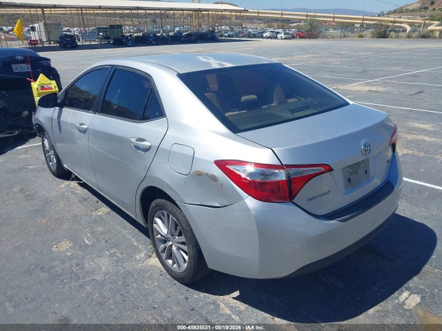 45925531 :رقم المزاد ، 5YFBURHE2FP238559 vin ، 2015 Toyota Corolla Le Plus مزاد بيع