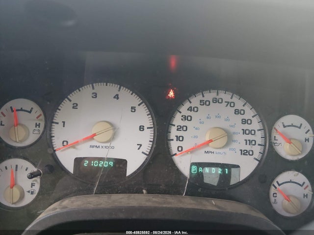 Продаж на аукціоні авто 2005 Dodge Ram 1500 Slt/laramie, vin: 1D7HA18N25S295884, номер лоту: 45925592