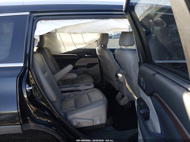 45925594 :رقم المزاد ، 5TDDKRFH9ES024346 vin ، 2014 Toyota Highlander Limited V6 مزاد بيع
