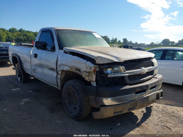 2004 Chevrolet Silverado 2500hd Work Truck მანქანა იყიდება აუქციონზე, vin: 1GCHC24154E167665, აუქციონის ნომერი: 45925608