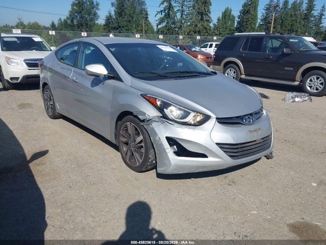 45925618 :رقم المزاد ، 5NPDH4AE5FH641863 vin ، 2015 Hyundai Elantra Se مزاد بيع