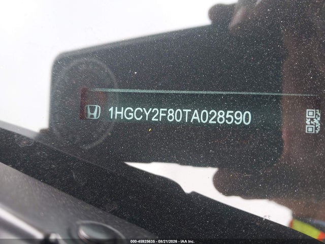 Aukcja sprzedaży 2026 Honda Accord Touring Hybrid, vin: 1HGCY2F80TA028590, numer aukcji: 45925635