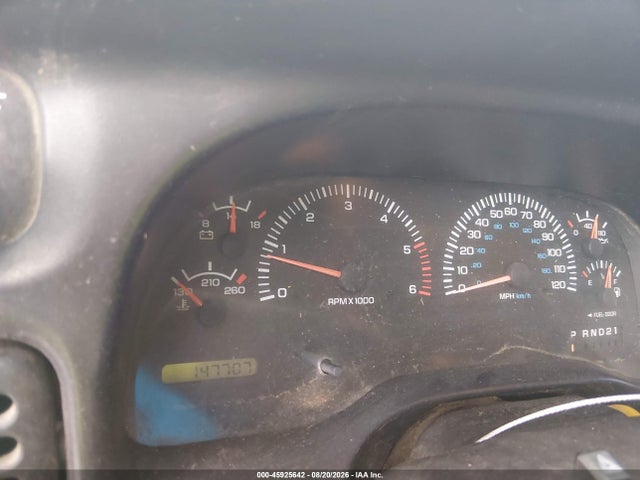 45925642 :رقم المزاد ، 3B7HC12Z9WM271494 vin ، 1998 Dodge Ram 1500 St مزاد بيع