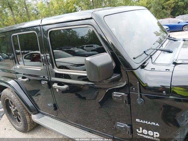 Продажа на аукционе авто 2018 Jeep Wrangler Unlimited Sahara, vin: 1C4HJXEG2JW294644, номер лота: 45925652