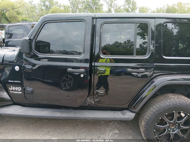 Продажа на аукционе авто 2018 Jeep Wrangler Unlimited Sahara, vin: 1C4HJXEG2JW294644, номер лота: 45925652