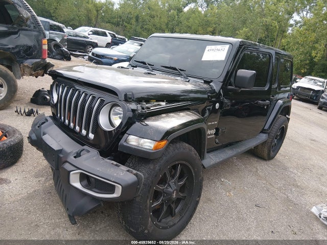 Продажа на аукционе авто 2018 Jeep Wrangler Unlimited Sahara, vin: 1C4HJXEG2JW294644, номер лота: 45925652