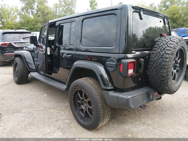 Продажа на аукционе авто 2018 Jeep Wrangler Unlimited Sahara, vin: 1C4HJXEG2JW294644, номер лота: 45925652