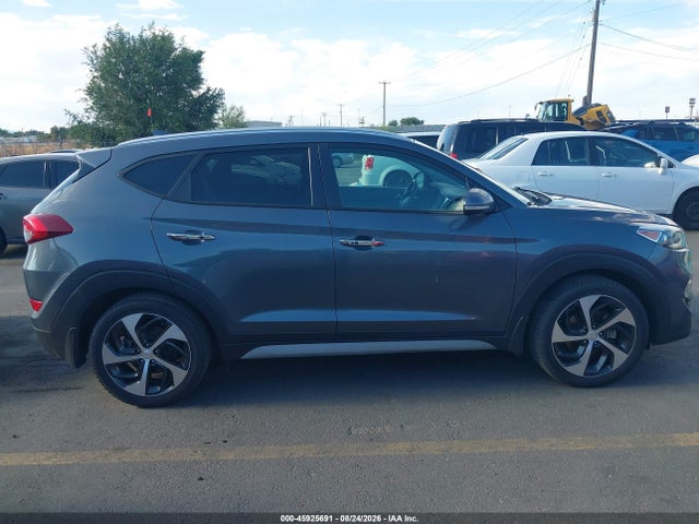 2017 Hyundai Tucson Limited მანქანა იყიდება აუქციონზე, vin: KM8J3CA27HU474105, აუქციონის ნომერი: 45925691