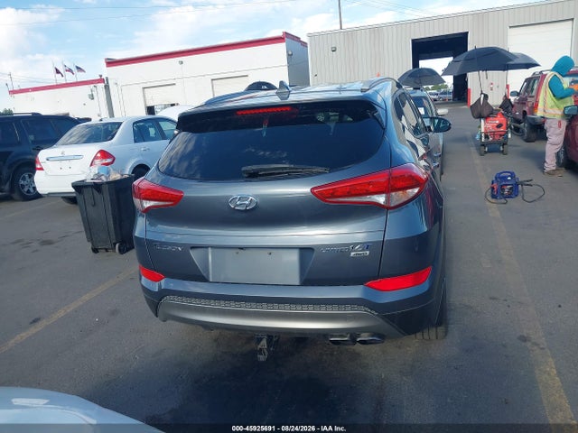 2017 Hyundai Tucson Limited მანქანა იყიდება აუქციონზე, vin: KM8J3CA27HU474105, აუქციონის ნომერი: 45925691