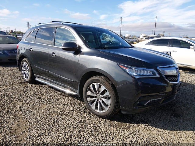 Продажа на аукционе авто 2016 Acura Mdx Technology   Acurawatch Plus Packages/technology Package, vin: 5FRYD4H41GB038837, номер лота: 45925692