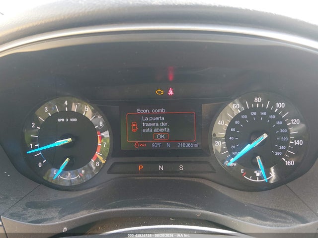45925728 :رقم المزاد ، 3FA6P0H72DR222512 vin ، 2013 Ford Fusion Se مزاد بيع
