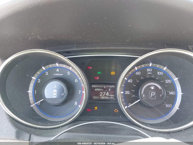 45925787 :رقم المزاد ، 5NPEB4AC6DH593629 vin ، 2013 Hyundai Sonata Gls مزاد بيع