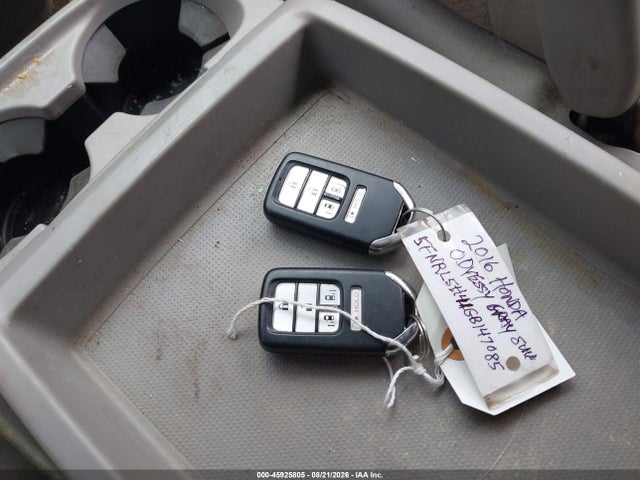 45925805 :رقم المزاد ، 5FNRL5H41GB147085 vin ، 2016 Honda Odyssey Ex مزاد بيع