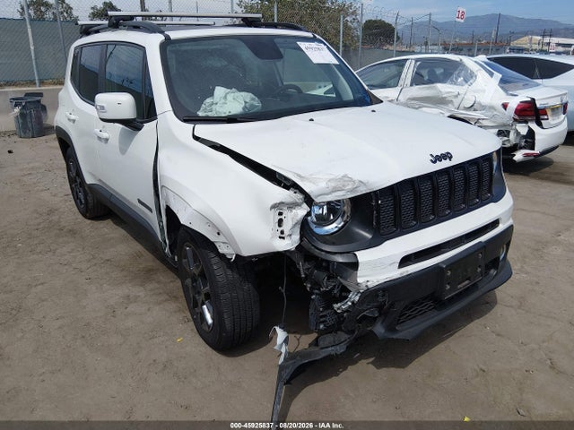 Aukcja sprzedaży 2020 Jeep Renegade Altitude Fwd, vin: ZACNJABB5LPL91102, numer aukcji: 45925837