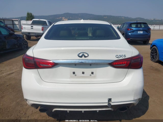 Aukcja sprzedaży 2018 Infiniti Q50 3.0t Sport, vin: JN1EV7AP5JM363449, numer aukcji: 45925913