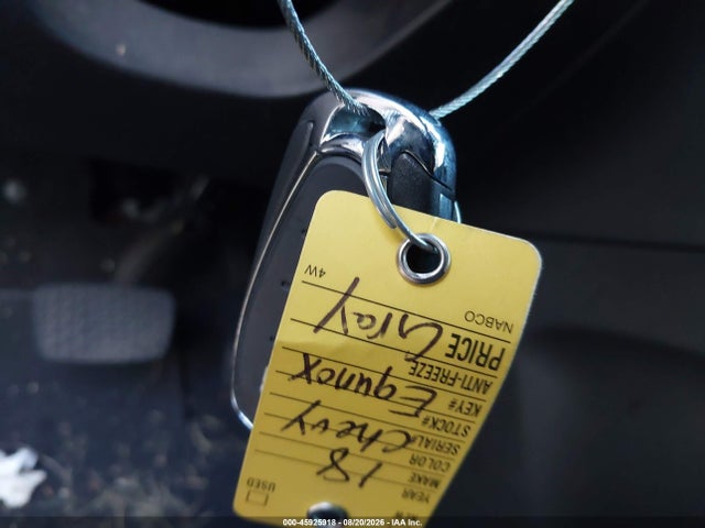 45925918 :رقم المزاد ، 3GNAXJEVXJS639126 vin ، 2018 Chevrolet Equinox Lt مزاد بيع