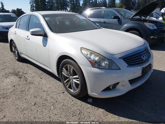 2011 Infiniti G25 მანქანა იყიდება აუქციონზე, vin: JN1DV6AP4BM604134, აუქციონის ნომერი: 45925927