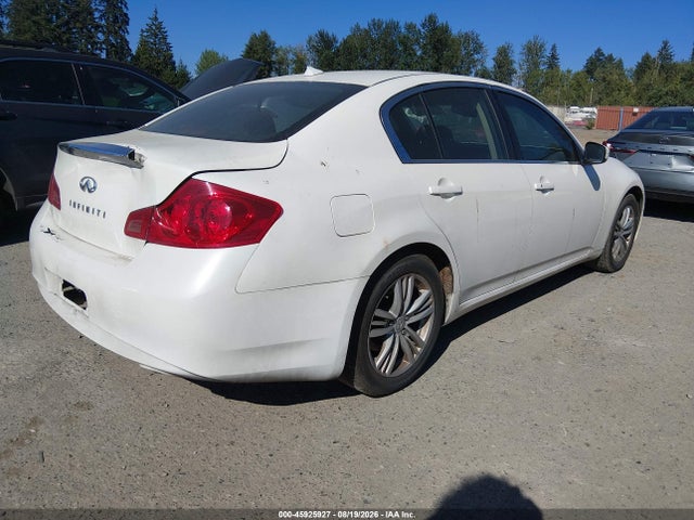Продаж на аукціоні авто 2011 Infiniti G25, vin: JN1DV6AP4BM604134, номер лоту: 45925927