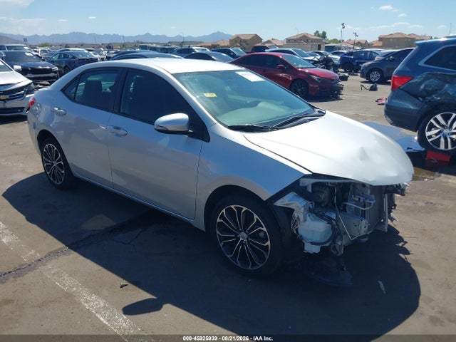 2016 Toyota Corolla S Plus მანქანა იყიდება აუქციონზე, vin: 2T1BURHE0GC719962, აუქციონის ნომერი: 45925939