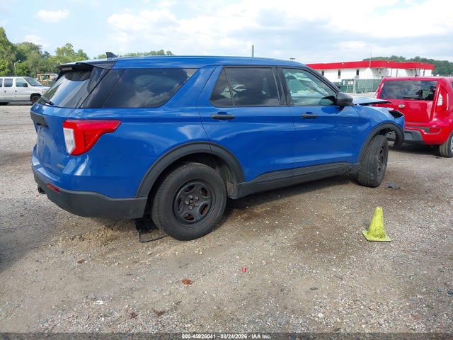 45926041 :رقم المزاد ، 1FM5K8AW9LGC14591 vin ، 2020 Ford Police Interceptor Utility مزاد بيع