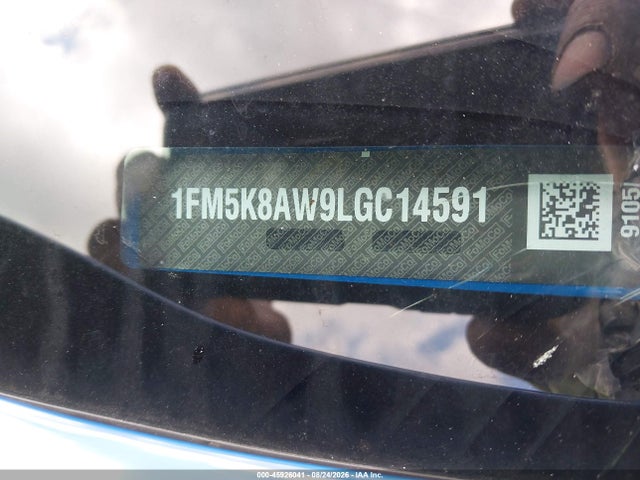 45926041 :رقم المزاد ، 1FM5K8AW9LGC14591 vin ، 2020 Ford Police Interceptor Utility مزاد بيع