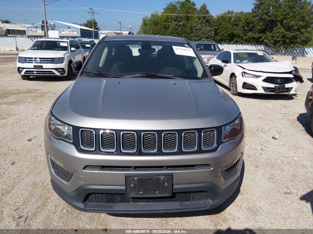 Aukcja sprzedaży 2018 Jeep Compass Sport 4x4, vin: 3C4NJDAB1JT262351, numer aukcji: 45926079