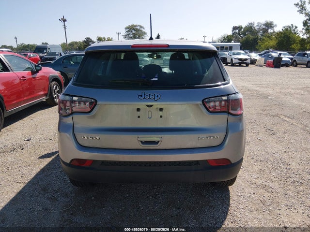 Aukcja sprzedaży 2018 Jeep Compass Sport 4x4, vin: 3C4NJDAB1JT262351, numer aukcji: 45926079