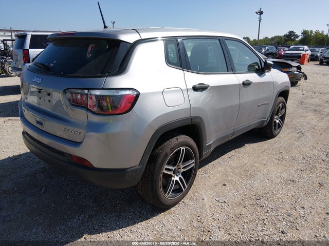 Aukcja sprzedaży 2018 Jeep Compass Sport 4x4, vin: 3C4NJDAB1JT262351, numer aukcji: 45926079
