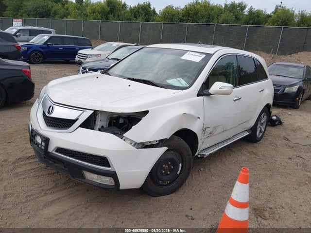 Продаж на аукціоні авто 2012 Acura Mdx Technology Package, vin: 2HNYD2H32CH504481, номер лоту: 45926090