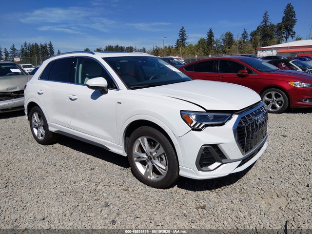2022 Audi Q3 Premium Plus 45 Tfsi S Line Quattro Tiptronic მანქანა იყიდება აუქციონზე, vin: WA1EECF39N1123673, აუქციონის ნომერი: 45926188