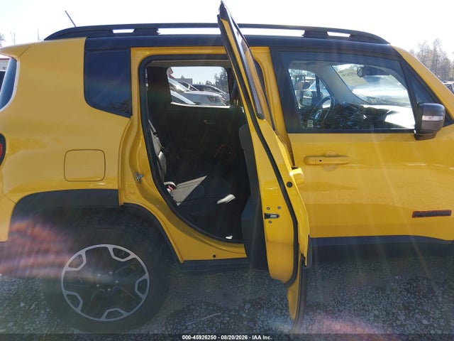 Продаж на аукціоні авто 2016 Jeep Renegade Trailhawk, vin: ZACCJBCT8GPE13669, номер лоту: 45926250