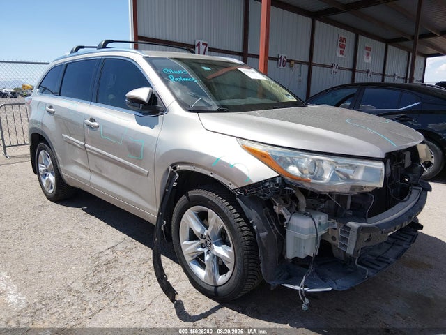 2016 Toyota Highlander Limited V6 მანქანა იყიდება აუქციონზე, vin: 5TDYKRFH4GS131874, აუქციონის ნომერი: 45926280