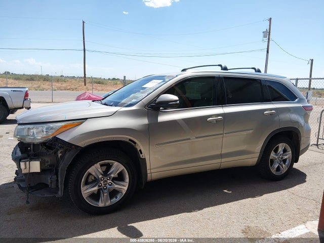 2016 Toyota Highlander Limited V6 მანქანა იყიდება აუქციონზე, vin: 5TDYKRFH4GS131874, აუქციონის ნომერი: 45926280