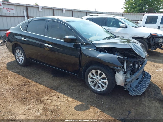 2018 Nissan Sentra Sv მანქანა იყიდება აუქციონზე, vin: 3N1AB7AP0JY287031, აუქციონის ნომერი: 45926304