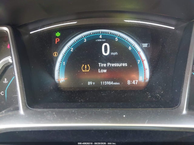 45926318 :رقم المزاد ، 2HGFC1F78HH651865 vin ، 2017 Honda Civic Ex-l مزاد بيع