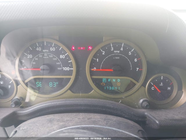 2008 Jeep Wrangler მანქანა იყიდება აუქციონზე, vin: 1J4GA39108L608985, აუქციონის ნომერი: 45926323