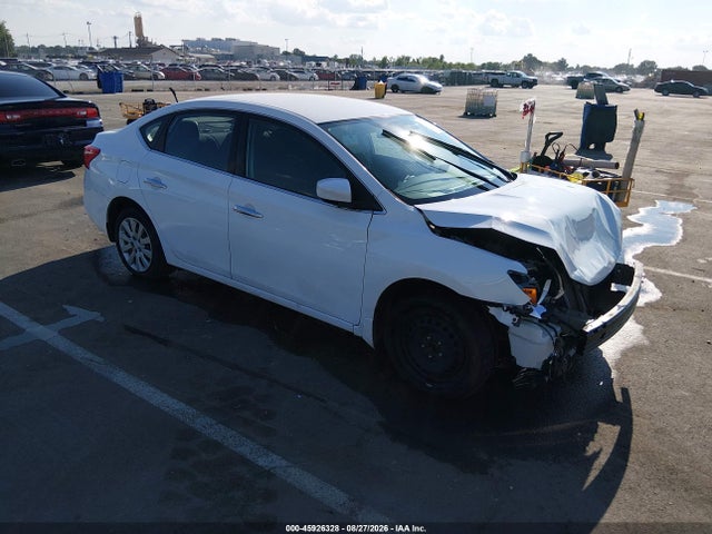 2017 Nissan Sentra S მანქანა იყიდება აუქციონზე, vin: 3N1AB7AP8HY384973, აუქციონის ნომერი: 45926328