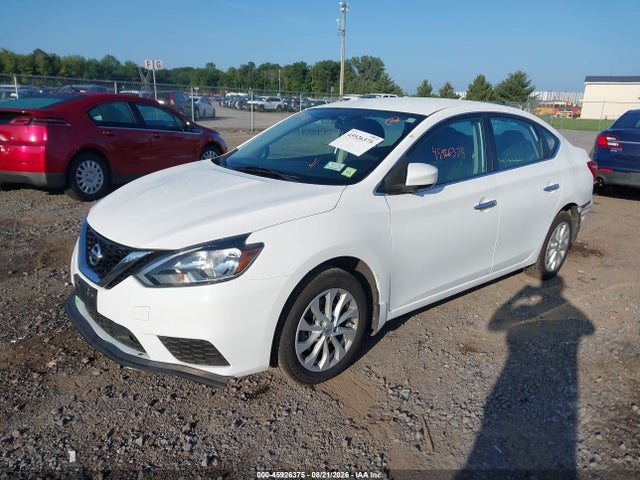 2018 Nissan Sentra Sv მანქანა იყიდება აუქციონზე, vin: 3N1AB7AP0JL636069, აუქციონის ნომერი: 45926375
