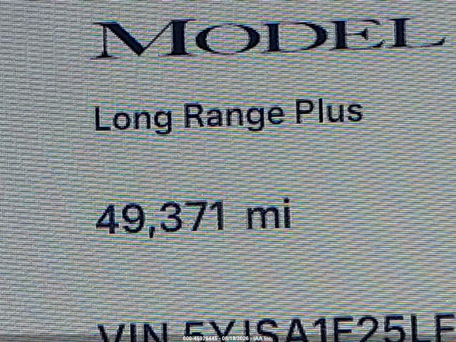 45926445 :رقم المزاد ، 5YJSA1E25LF366404 vin ، 2020 Tesla Model S Long Range Dual Motor All-wheel Drive/long Range Plus Dual Motor All-wheel Drive مزاد بيع