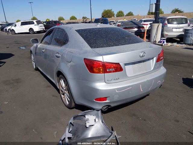 Продаж на аукціоні авто 2007 Lexus Is 250, vin: JTHBK262875030124, номер лоту: 45926481