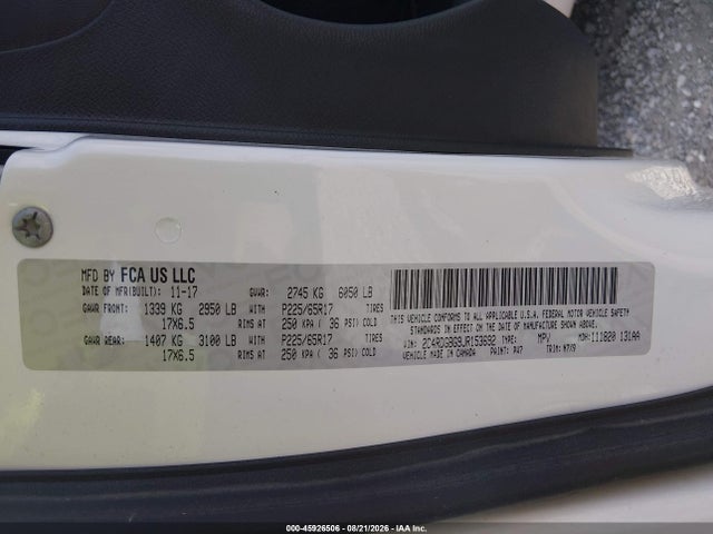 Dodge Grand Caravan Se Plus 2018 2C4RDGBG9JR153692 Image 9